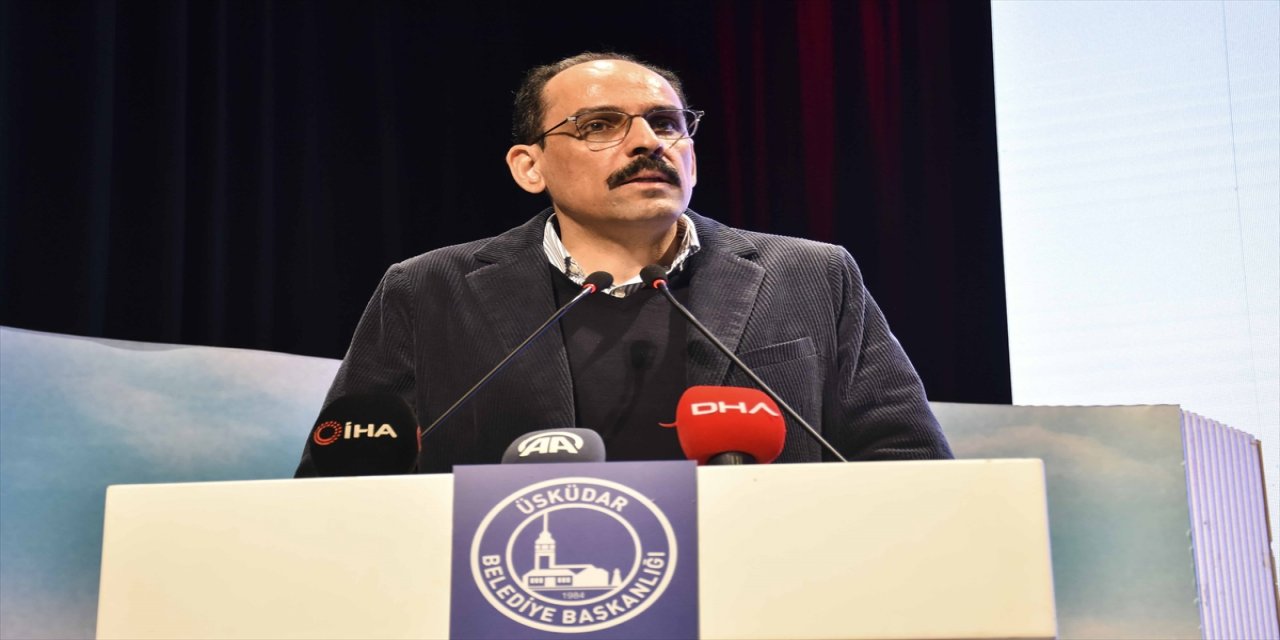 Cumhurbaşkanlığı Sözcüsü İbrahim Kalın, 7. Üsküdar Kitap Fuarı'nın açılışında konuştu