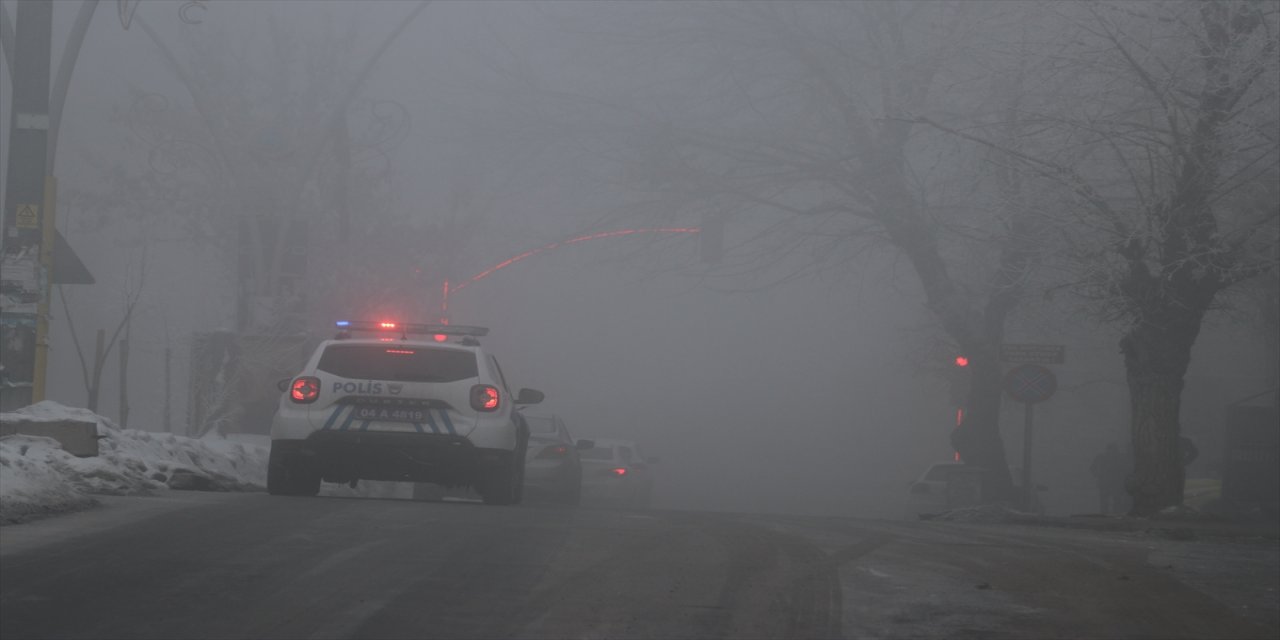 Kars, Ağrı ve Ardahan'da sis ve soğuk hava etkili oldu