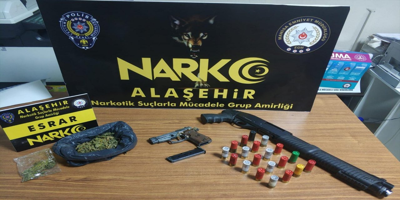 Manisa'daki uyuşturucu operasyonunda 2 tutuklama