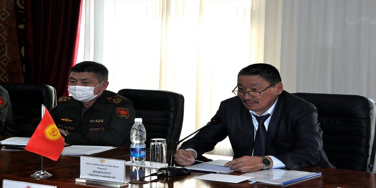 Kırgızistan Savunma Bakanı Bekbolotov, askeri ve teknik destekten ötürü Türkiye'ye teşekkür etti