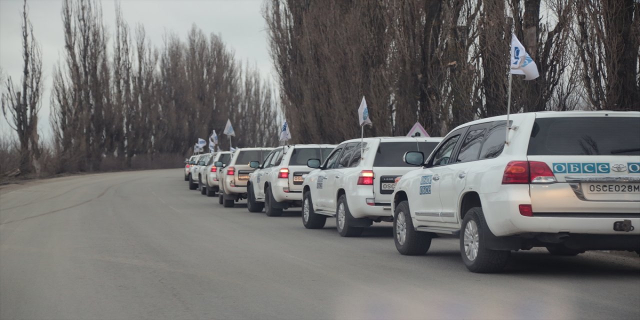 AGİT, Donetsk ve Luhansk bölgesindeki personelini tamamen tahliye etti