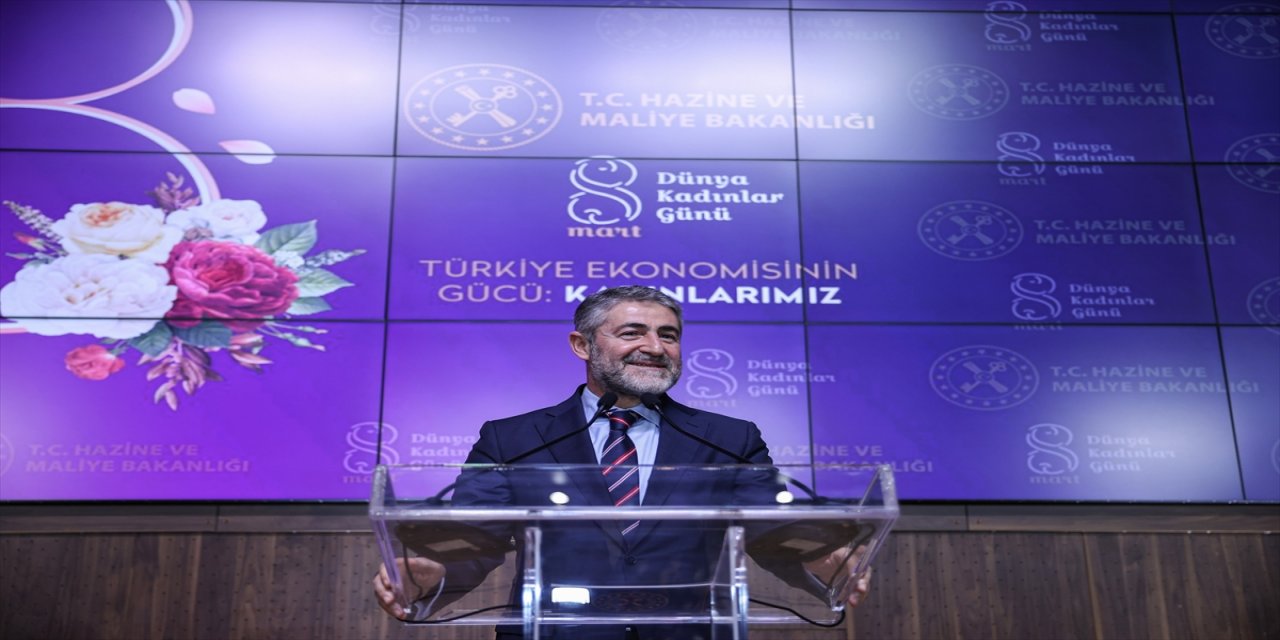 Bakan Nebati 8 Mart Dünya Kadınlar Günü etkinliğinde konuştu: