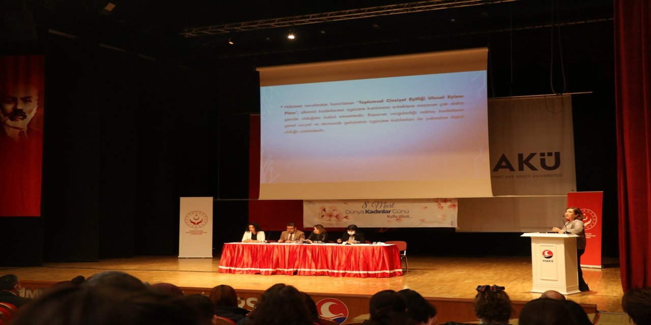 Burdur'da 8 Mart Dünya Kadınlar Günü kutlandı