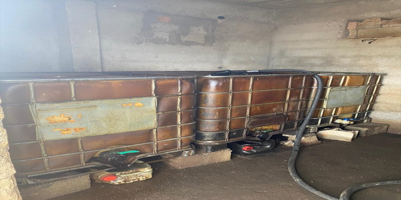 Hatay'da 3 bin 450 litre kaçak akaryakıt ele geçirildi