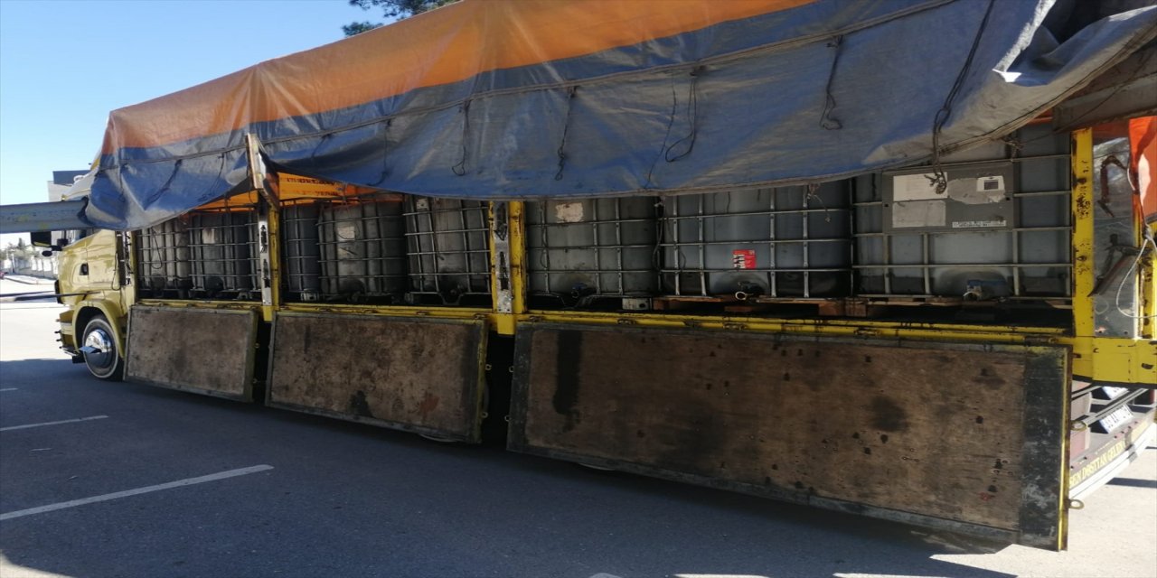 Antalya'da 16 bin litre kaçak akaryakıt ele geçirildi