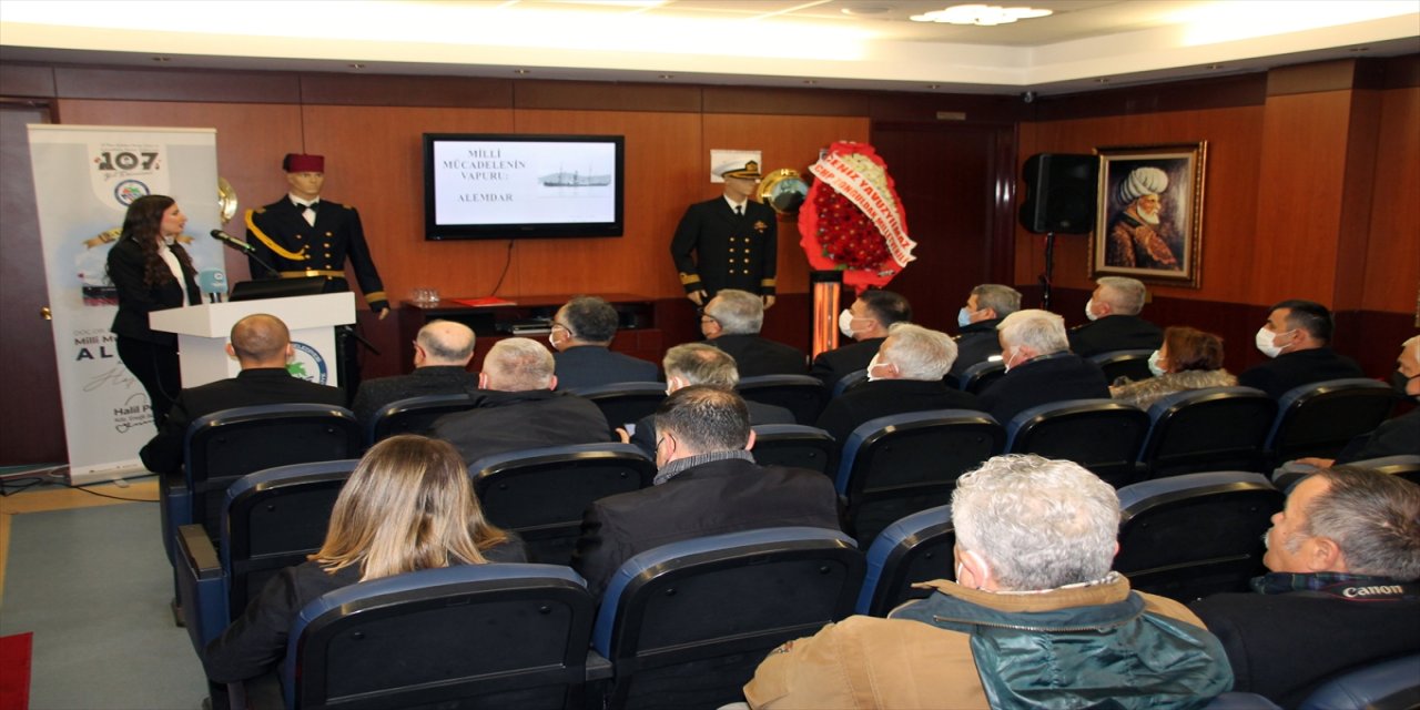 Zonguldak'ta "Milli Mücadele'de Alemdar Vapuru" söyleşisi gerçekleştirildi