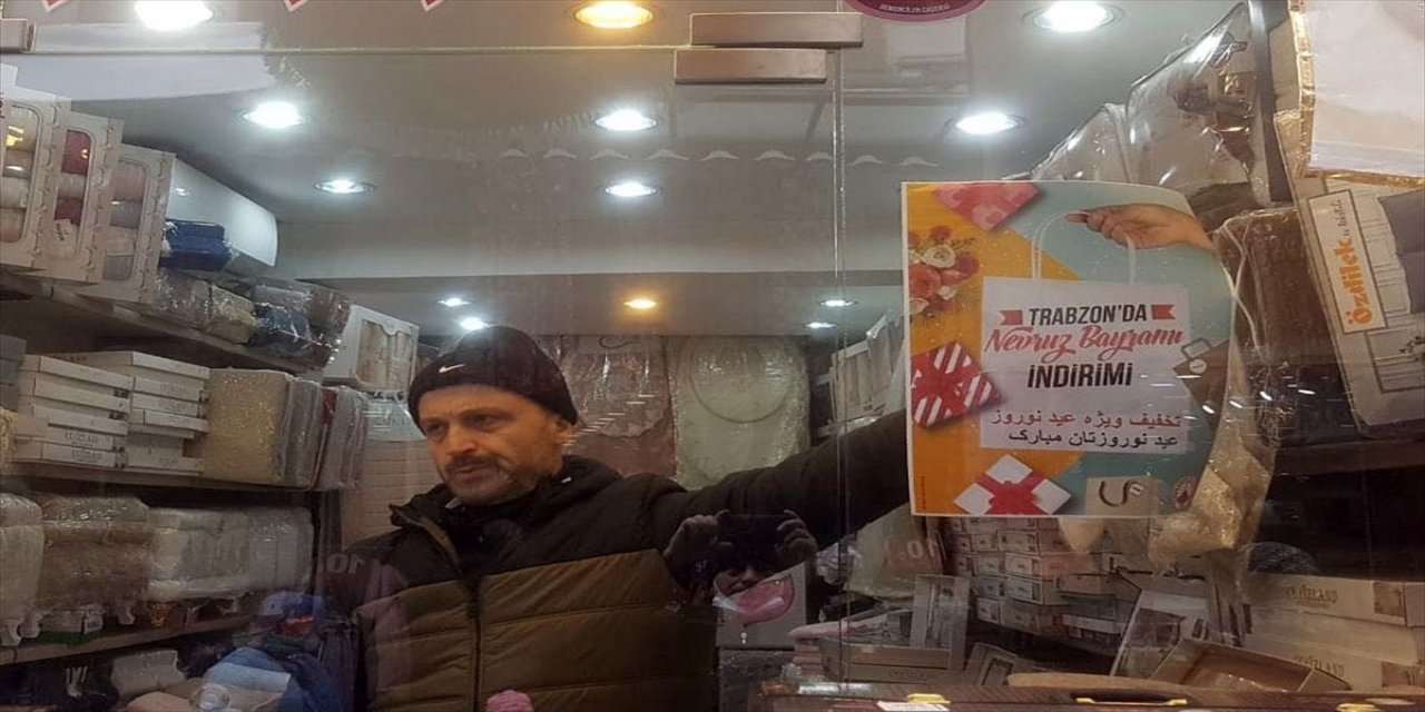 Trabzon'da Nevruz Bayramı indirim kampanyaları başladı