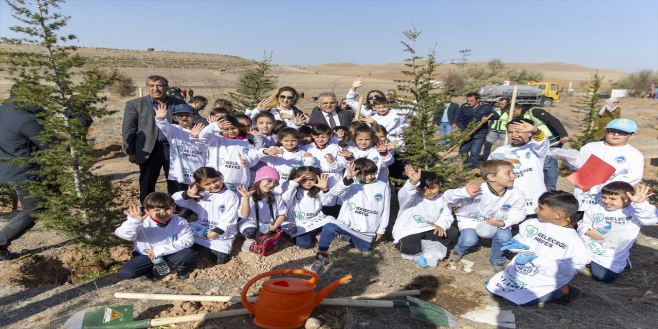 Kayseri Büyükşehir Belediyesi 3 yılda 300 bin fidan dikti