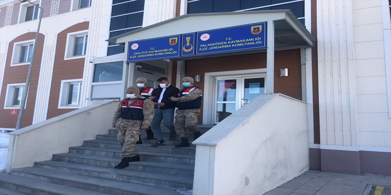 Erzurum'da evden 200 bin liralık ziynet eşyası çaldığı öne sürülen zanlı yakalandı