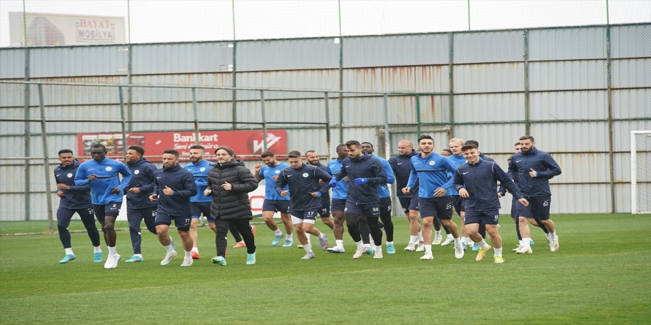 Çaykur Rizespor, Konyaspor maçının hazırlıklarına başladı