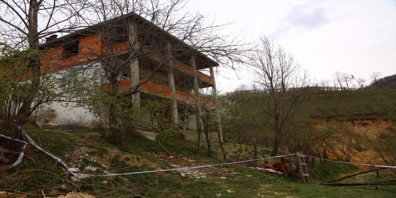 Ordu'da heyelan nedeniyle 13 ev boşaltıldı
