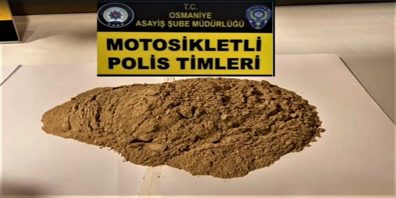 Osmaniye'de eroin bulunan araçtaki 2 zanlıdan 1'i tutuklandı