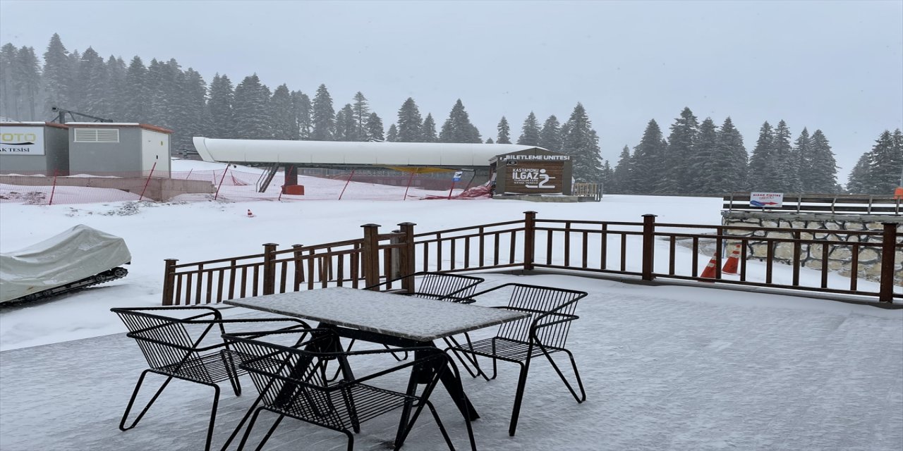 Ilgaz Dağı'nda kayak sezonu sona erdi