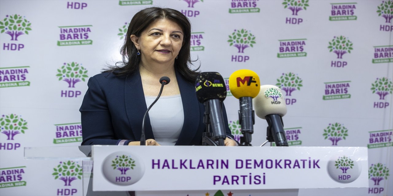 HDP Eş Genel Başkanı Buldan, Kadın Meclisi Toplantısı'nda konuştu