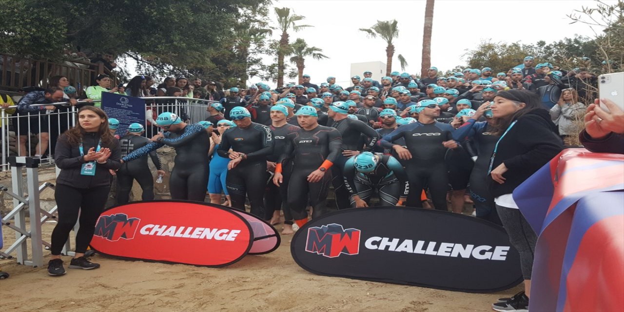Bodrum'da "Man&Woman Challenge" Triatlon Yarışları başladı