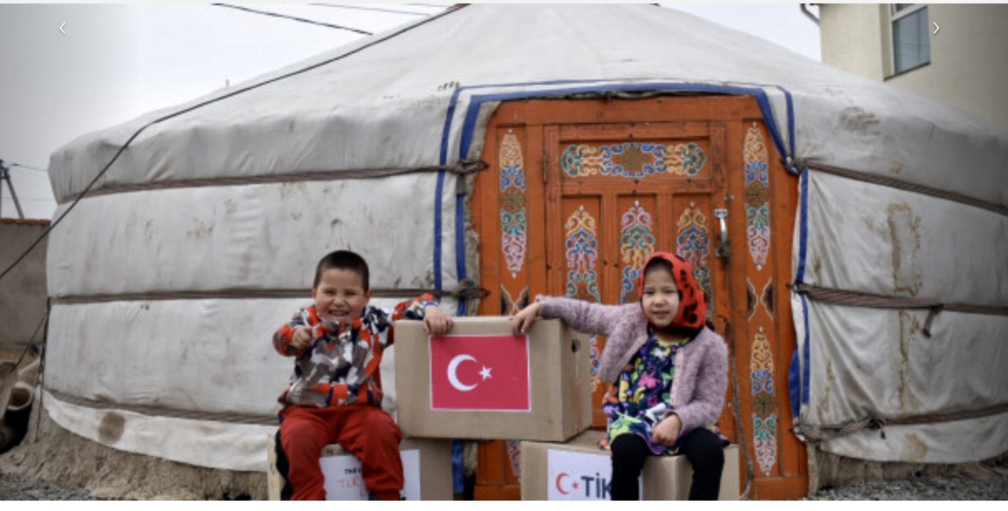 TİKA, Moğolistan’da 2000 Aileye Gıda Kolisi Dağıttı