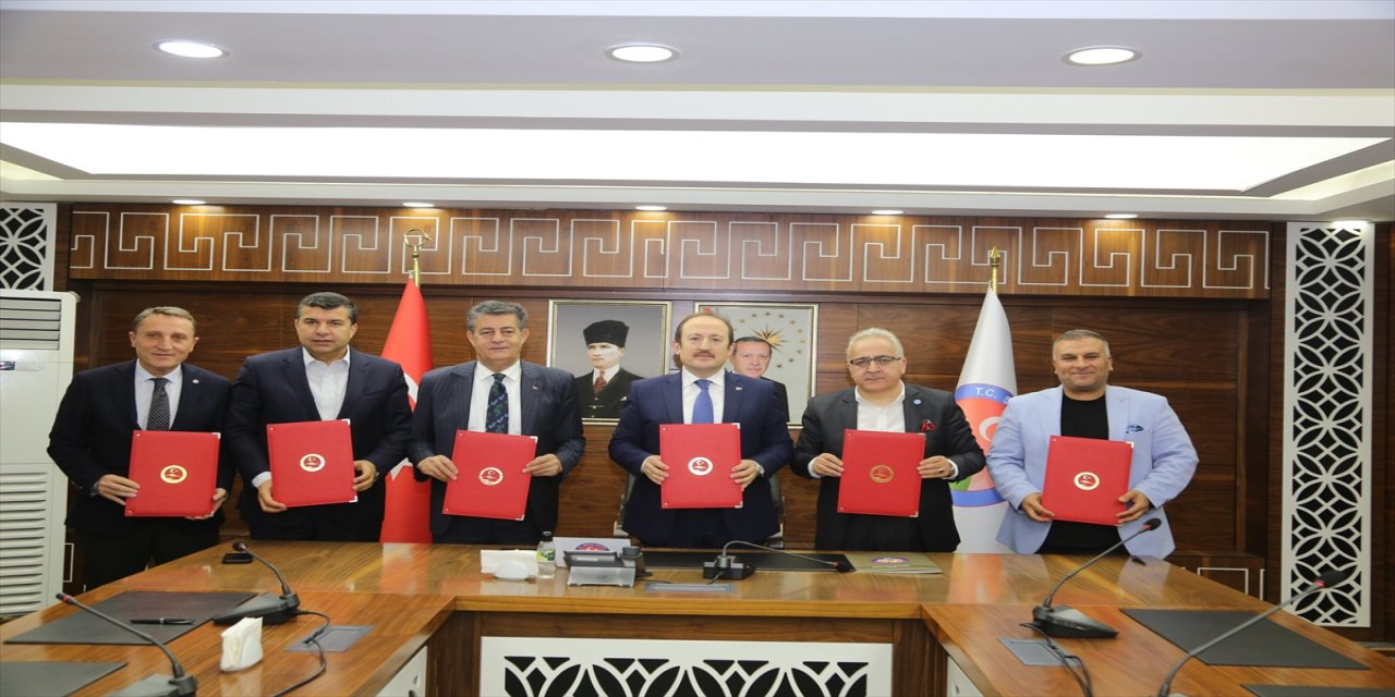 Şırnak'ta Cudi Cup Futbol Turnuvası iş birliği protokolü imzalandı