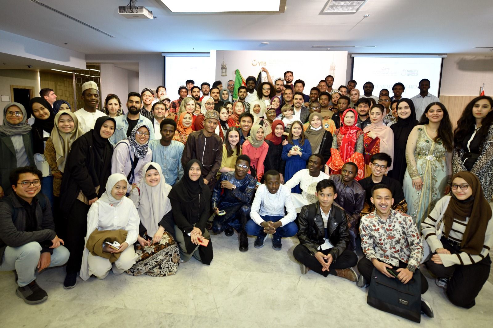 YTB' den Asya ve Afrika ülkelerinden gelip Ankara’da eğitim gören öğrenciler için İftar