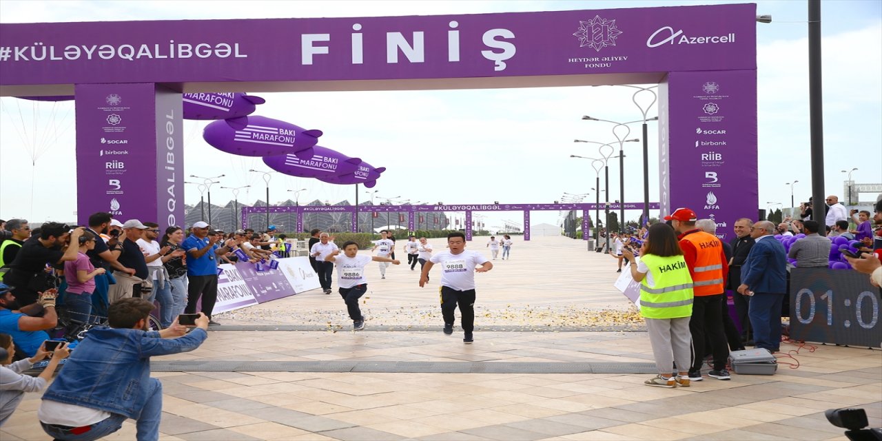 "Rüzgarı yen" maratonu Azerbaycan'da.