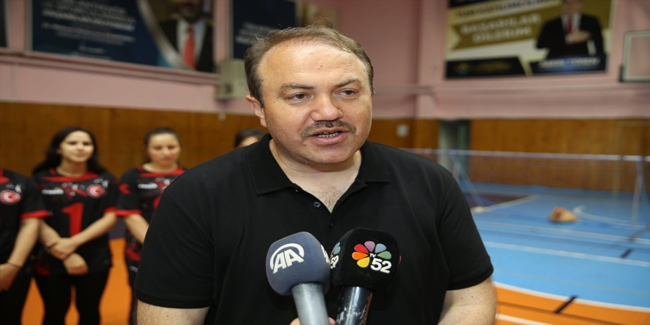 Golbol Kadın Milli Takımı kampa Ordu'da girdi.