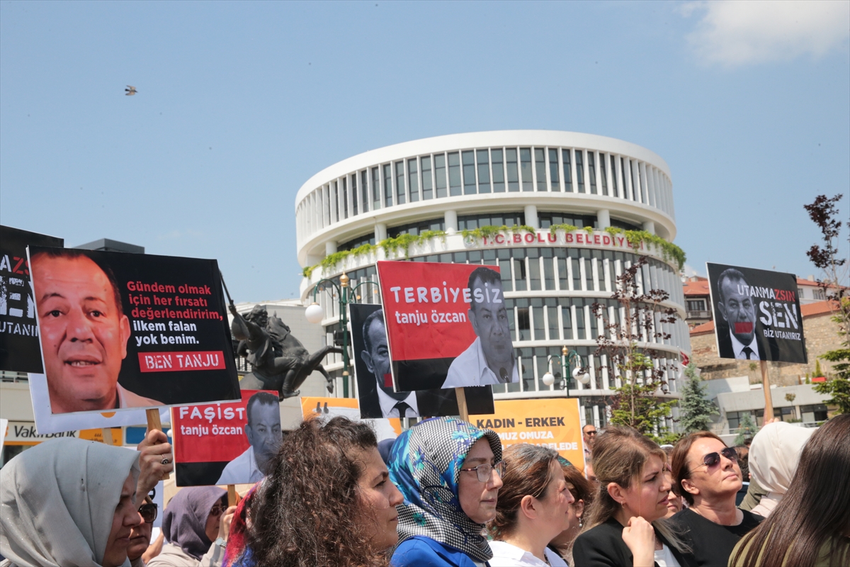 AK Parti Bolu Teşkilatı'ndan Belediye Başkanı Tanju Özcan'a tepki