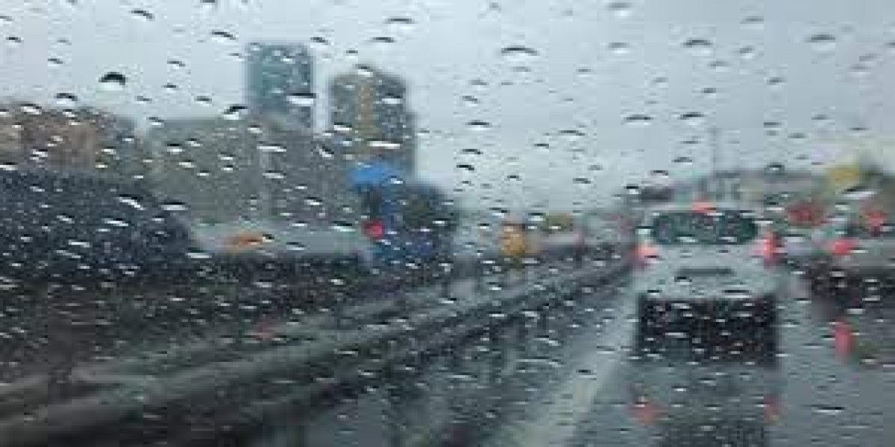 Meteorolojiden 7 il için gök gürültülü sağanak uyarısı yapıldı.