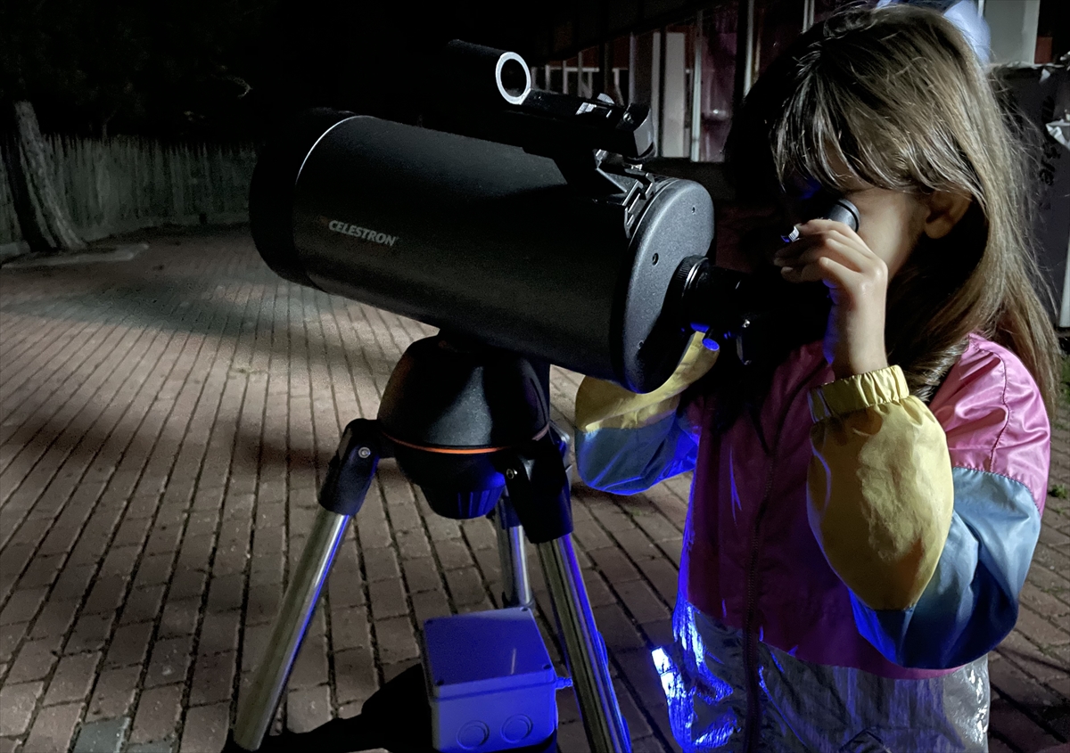 Bilecik'te teleskopla gözlem etkinliği düzenlendi