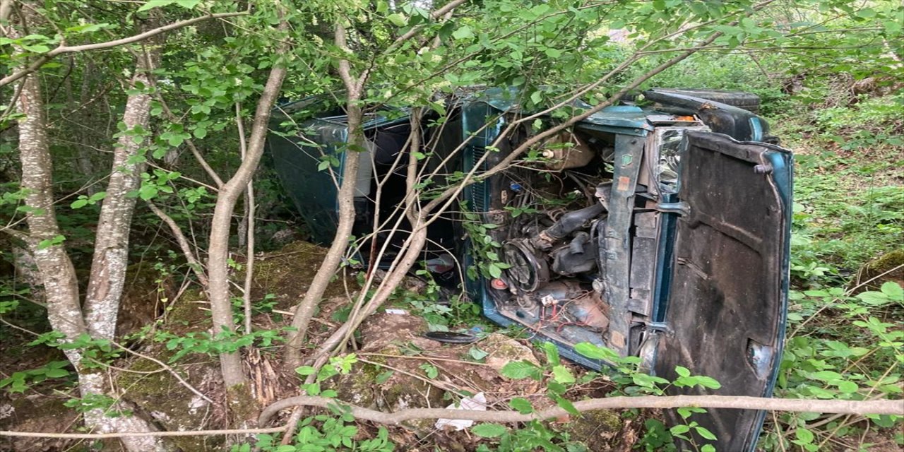 Ailesinin kayıp olarak ihbar ettiği kişinin kaza yaptığı açıklandı.