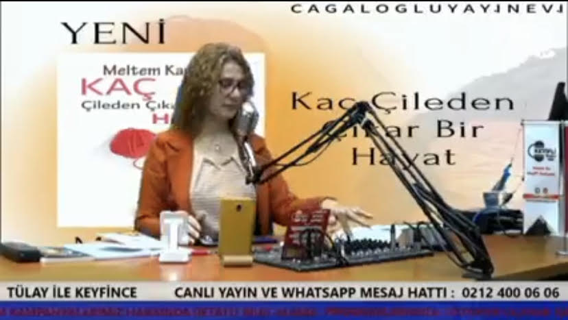 Yazarımız Meltem Kavak Keyifli Radyo Stüdyolarından Tülay ile Keyfince Programına Katıldı
