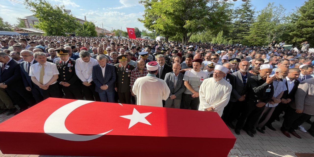 Şehit Piyade Uzman Çavuş Mustafa Koca, Konya'da son yolculuğuna uğurlandı