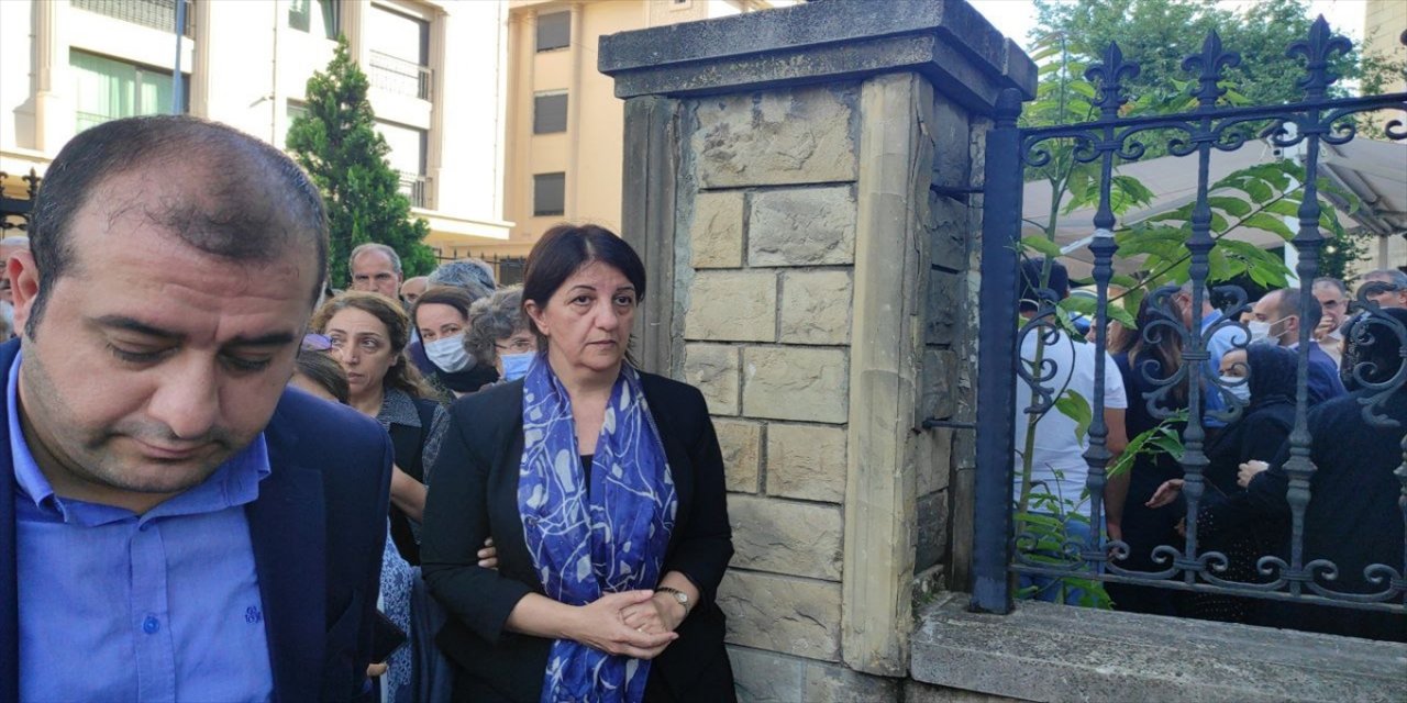 HDP Eş Genel Başkanı Buldan'ın babası son yolculuğuna uğurlandı