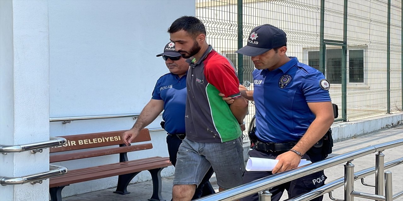 Adana'da mazot çalan şahıs suçüstü yakalandı.