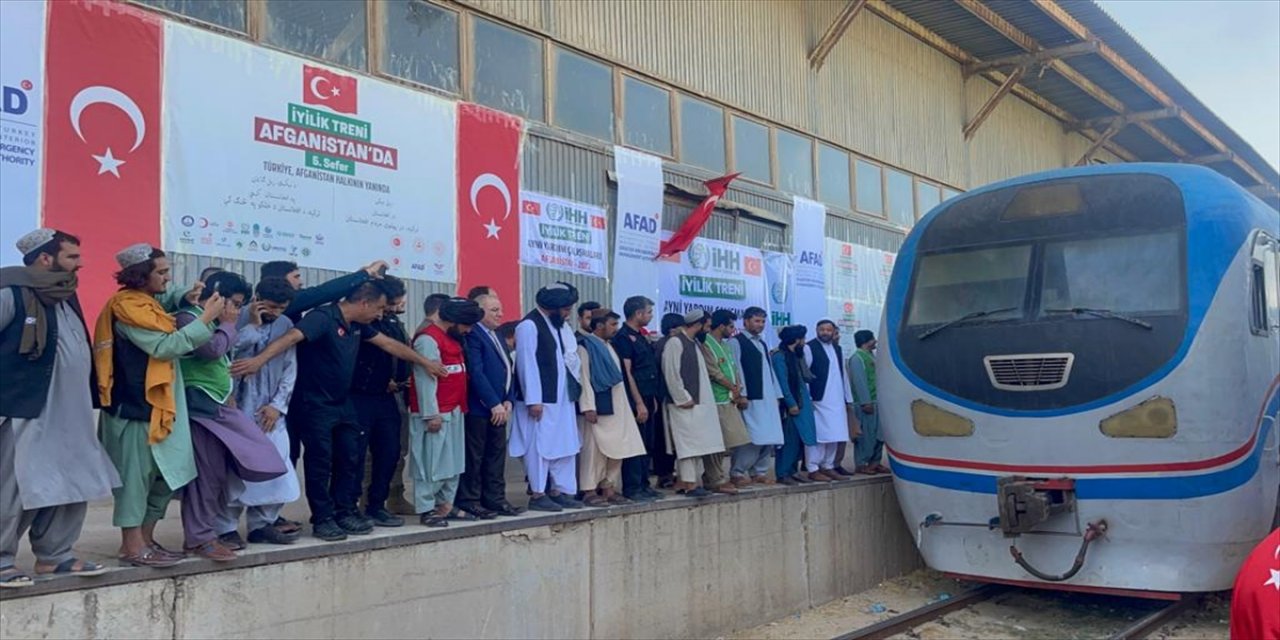 5'inci "İYİLİK TRENİ" Herat'a ulaştı.