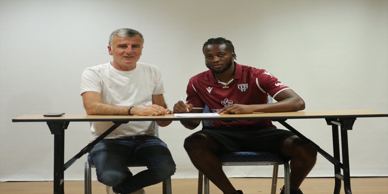 Bandırmaspor'un yeni transferi "Sekou Camara".