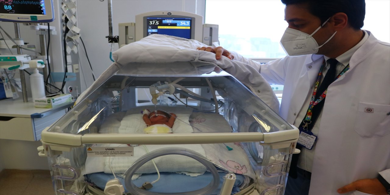 Tekirdağ'da 23 haftalık doğan bebeğe kök hücre nakli yapıldı