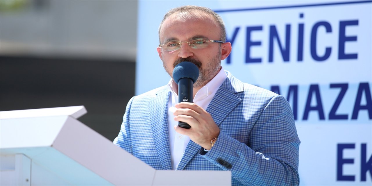 AK Parti Grup Başkanvekili Turan bugünde Çanakkale'deydi.