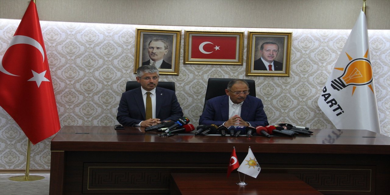 AK Parti'li Özhaseki, Cumhurbaşkanı Erdoğan'ın Kayseri programı hakkında bilgi verdi