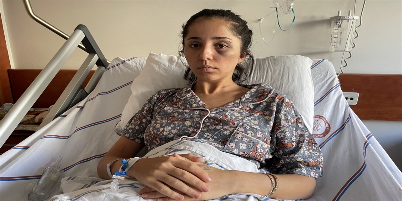 Elazığ'da erkek arkadaşı tarafından bıçaklanan kadının tedavisi sürüyor