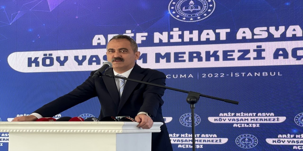 Bakan Özer, Arif Nihat Asya Köy Yaşam Merkezi açılışında konuştu: