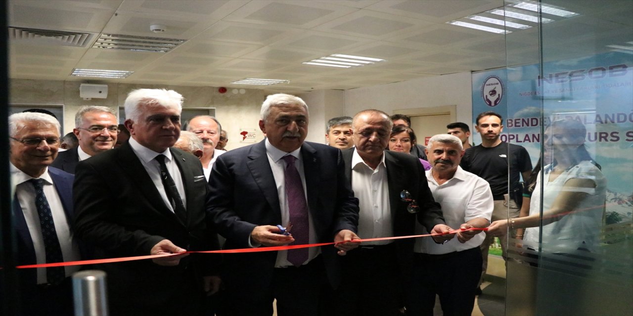 TESK Genel Başkanı Palandöken Niğde'de NESOB'u ziyaret etti