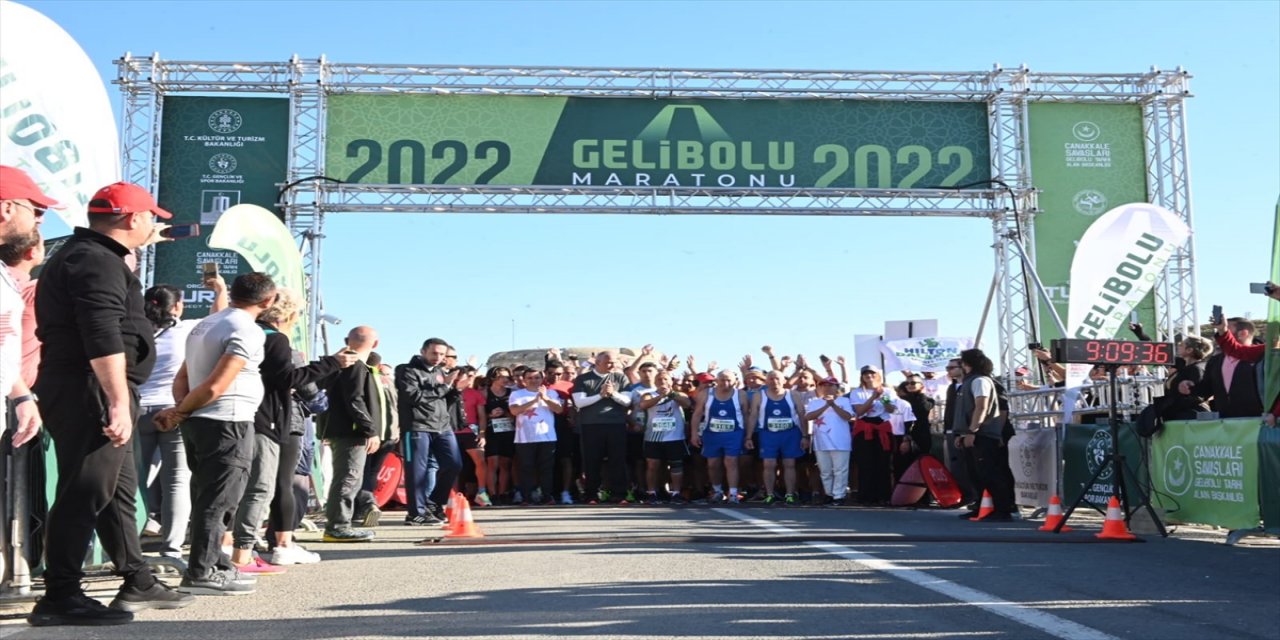 Uluslararası 7. Gelibolu Maratonu koşuldu.
