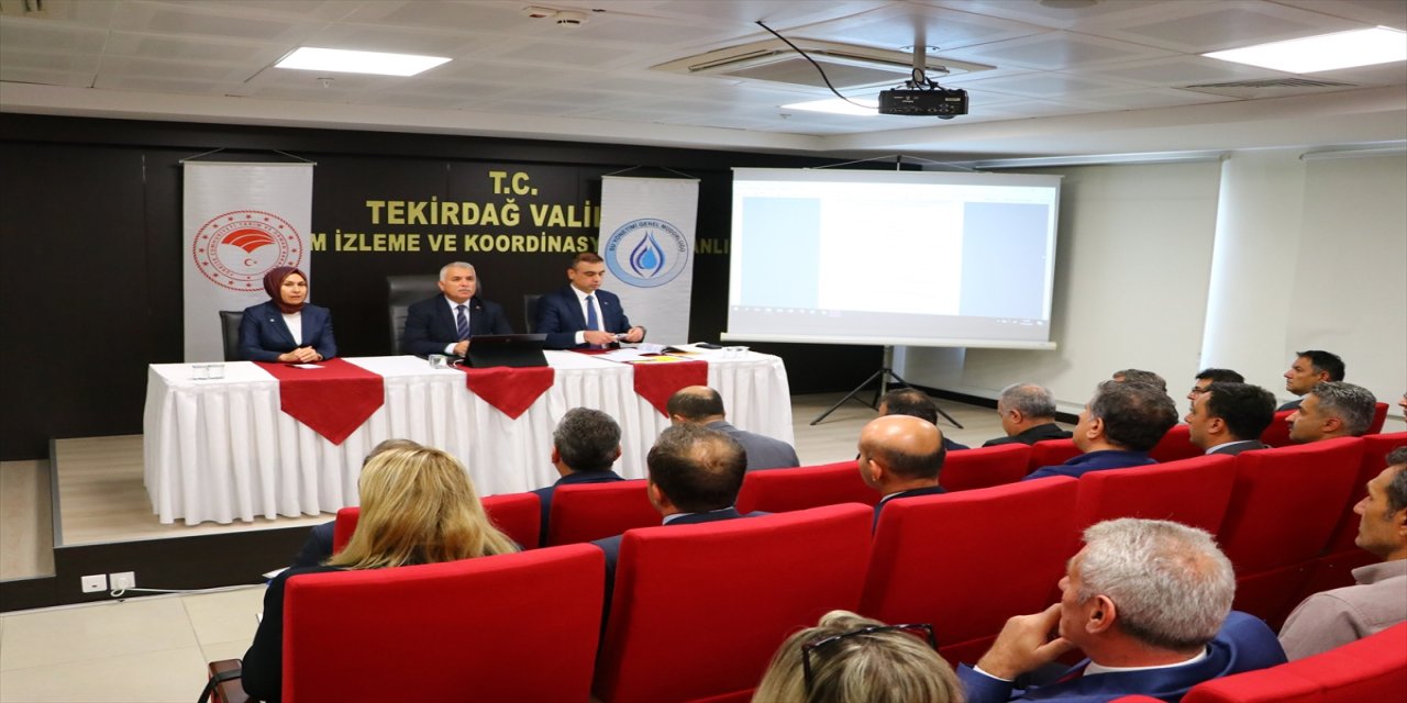 Tekirdağ'da Meriç-Ergene Havza Yönetim Heyeti toplantısı yapıldı