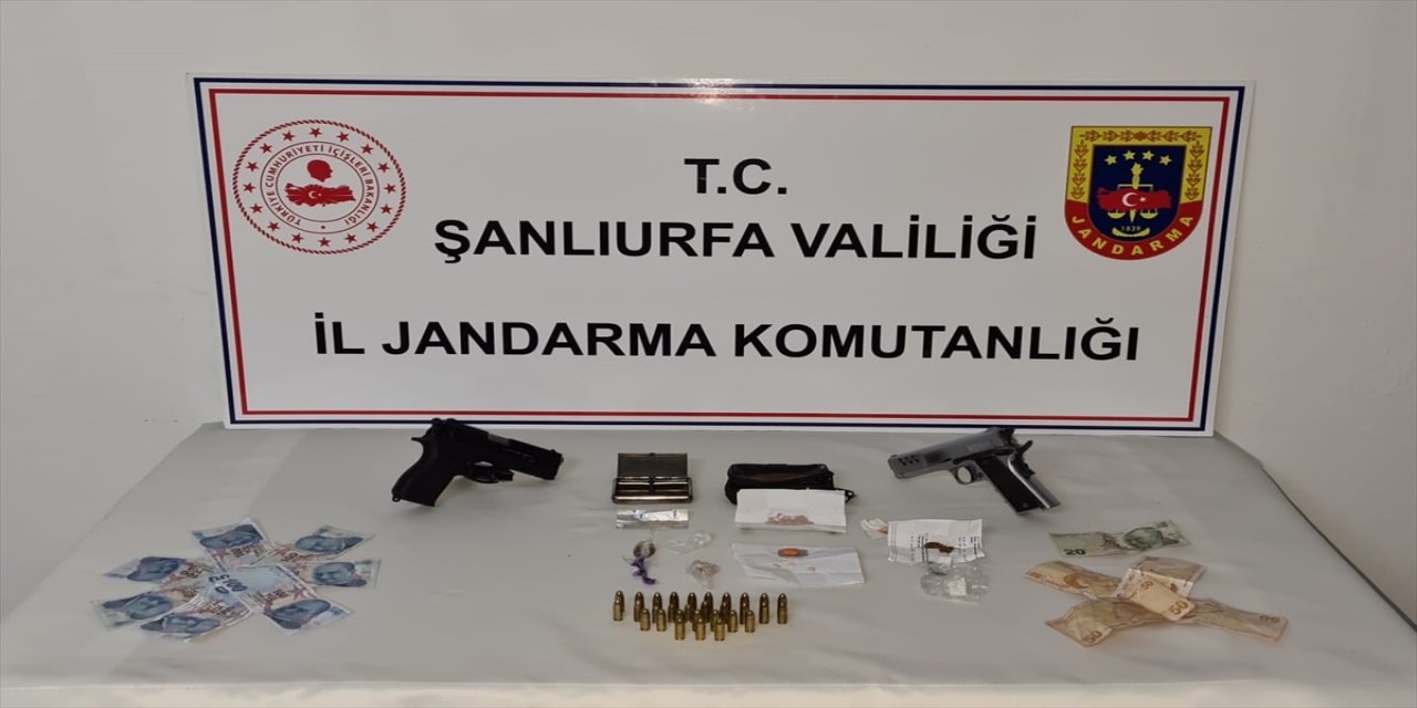 Şanlıurfa'da yol uygulamasında 41 şüpheli gözaltına alındı