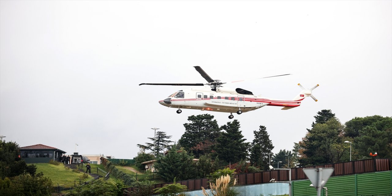 Cumhurbaşkanı Erdoğan, Bartın'a hareket etti