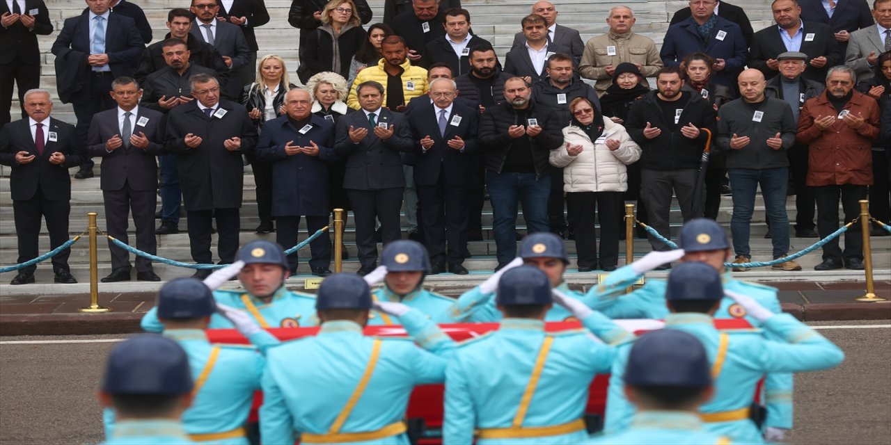 Eski Milletvekili Atilla Sın için TBMM'de cenaze töreni düzenlendi