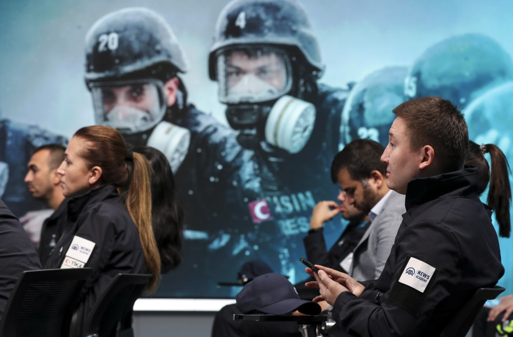 Savaş muhabirliği eğitimine tüm dünyadan talep