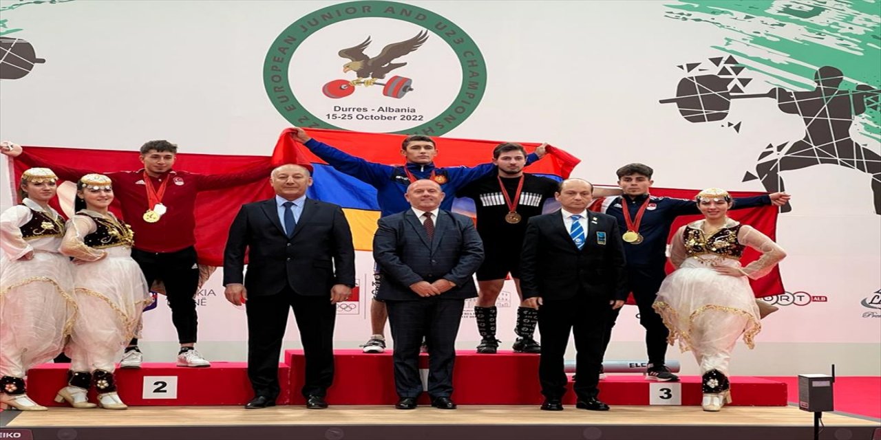 23 Yaş Altı Avrupa Halter Şampiyonası sonuçları.