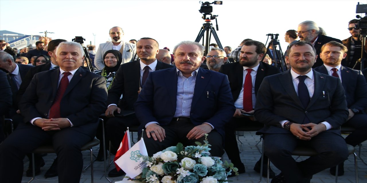 TBMM Başkanı Şentop, Tekirdağ'da sporcu misafirhanesinin açılışını yaptı