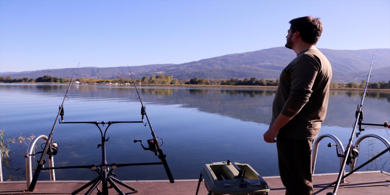 Sportif balıkçılar bu sefer "sazan" yarışında.