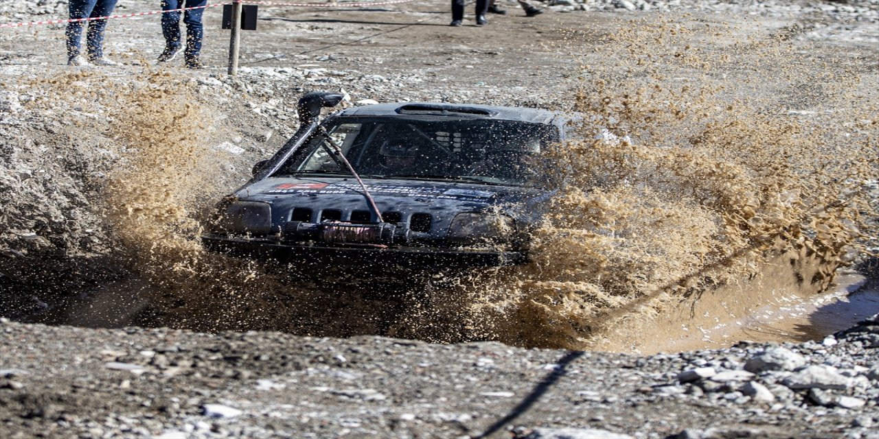 Erzurum'da Uluslararası Macera Offroad Oyunları yapıldı.